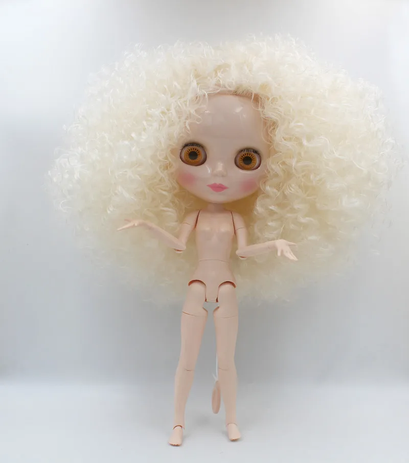 

Free Shipping Top discount 4 COLORS BIG EYES DIY Nude Blyth Doll item NO.741J Doll limited gift special price cheap offer toy