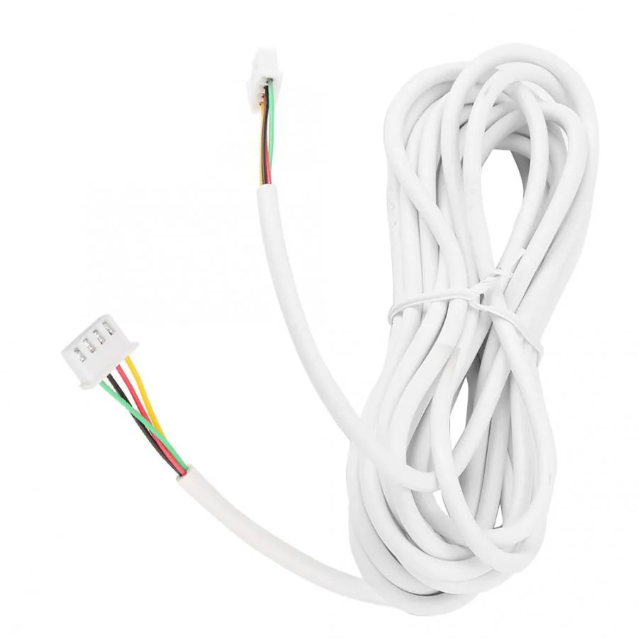 30M Avvr 4*0.3 4 Draad Kabel Voor Video Intercom Kleur Video Deur Telefoon Deurbel Bedrade Intercom Kabel