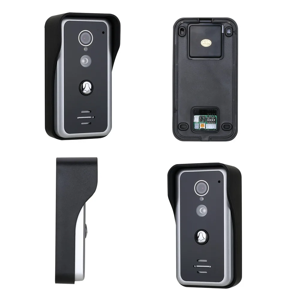 7 Inch 1Monitor 1/2-CameraTUYA Video Intercom WIFI Video Door Phone System Home Intercom with Support Multi-Languauge