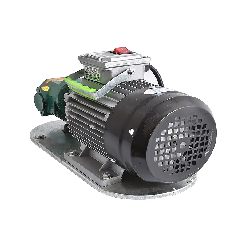 WCB-75 bomba de óleo de engrenagem autoescorvante portátil ferro fundido bomba de engrenagem elétrica de alta temperatura 750w pequena bomba de óleo de alta viscosidade 220v