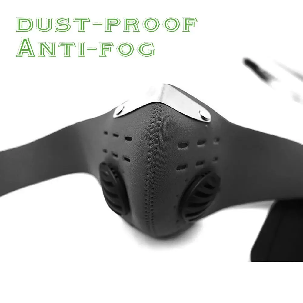 Dust Mask Smog Fog Anti-dust Motorbike Riding Earloop Face Mouth Custom Air Filter Anti Odor Smoke Dust Mask Safety Breath Mask