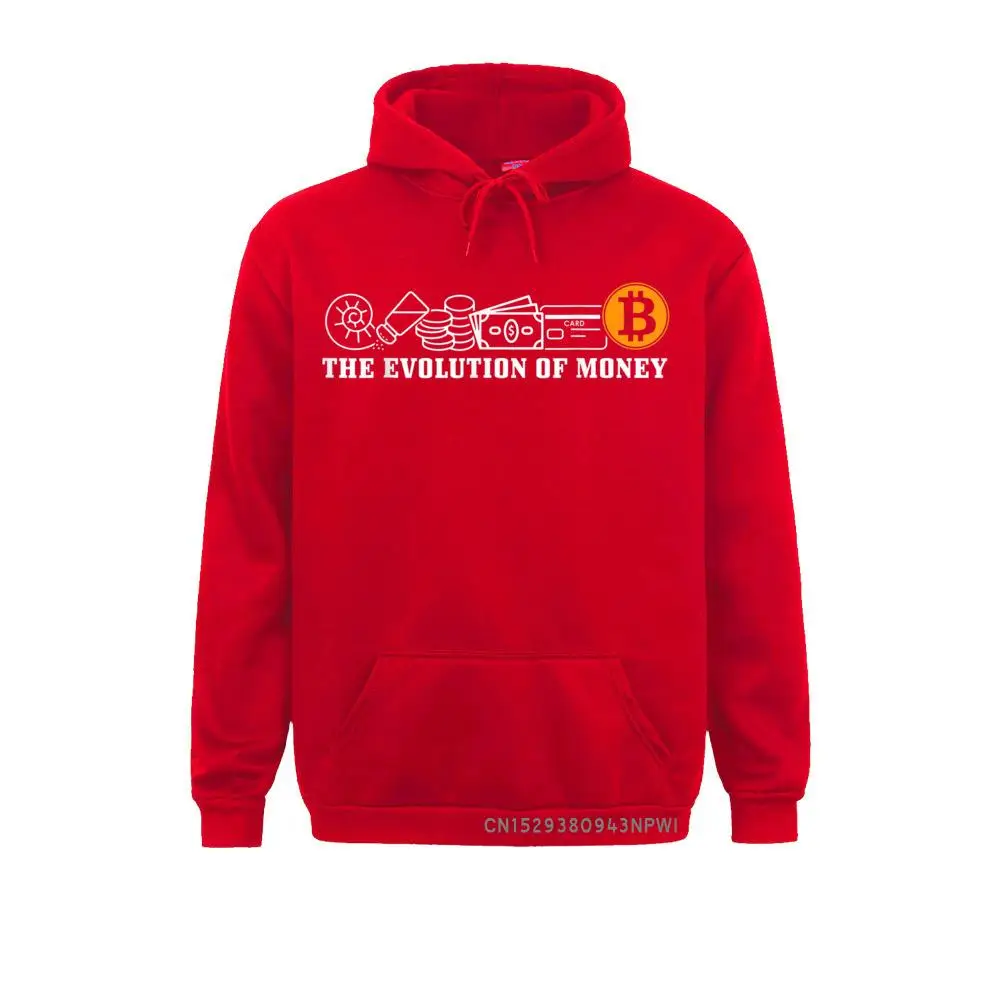 Bitcoin Evolution Of Money Crypto Trader BTC Investor Pullover Outdoor Hoodies New Arrival Men Sweatshirts Winter/Autumn