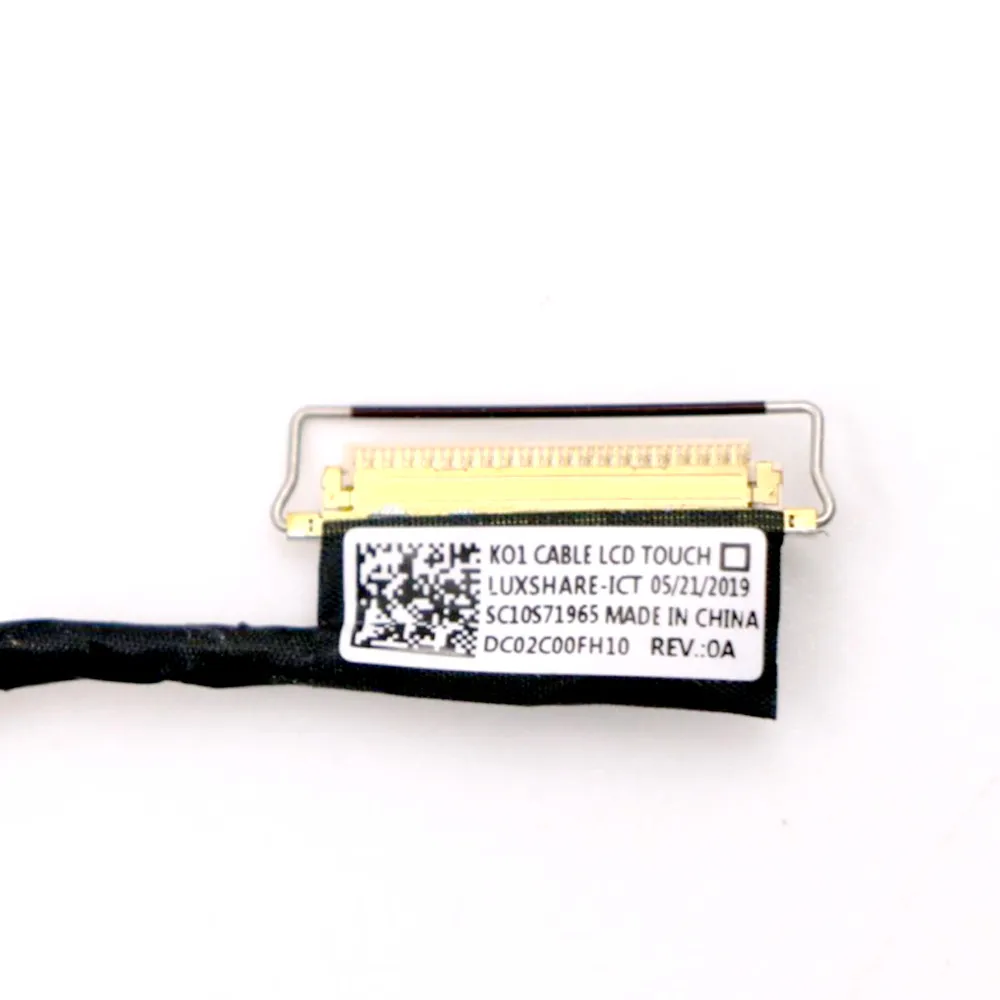 Imagem -02 - Cabo Lcd Touch Screen para Thinkpad x1 8th Gen Fru 5c10v28091 Dc02c00fh10 Dc02c00fh00 Novo