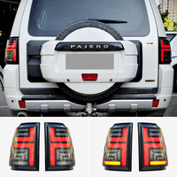 2PCS Car Taillight Tail Lights For Mitsubishi Pajero Montero V93 V97 2006 - 2020 Rear running + Turn Signal + Reverse + Brake