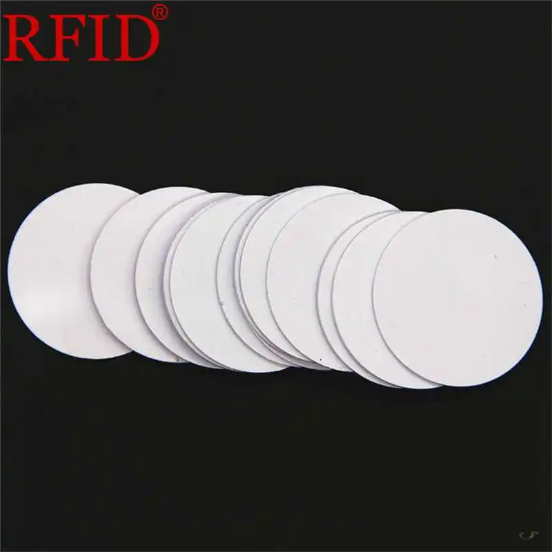 S50 1K 13.56MHz Chip 25mm Waterproof Moisture-Proof Coin IC Card Tags RFID ISO14443A NFC Keyfob Access Control Fast Shipping 100