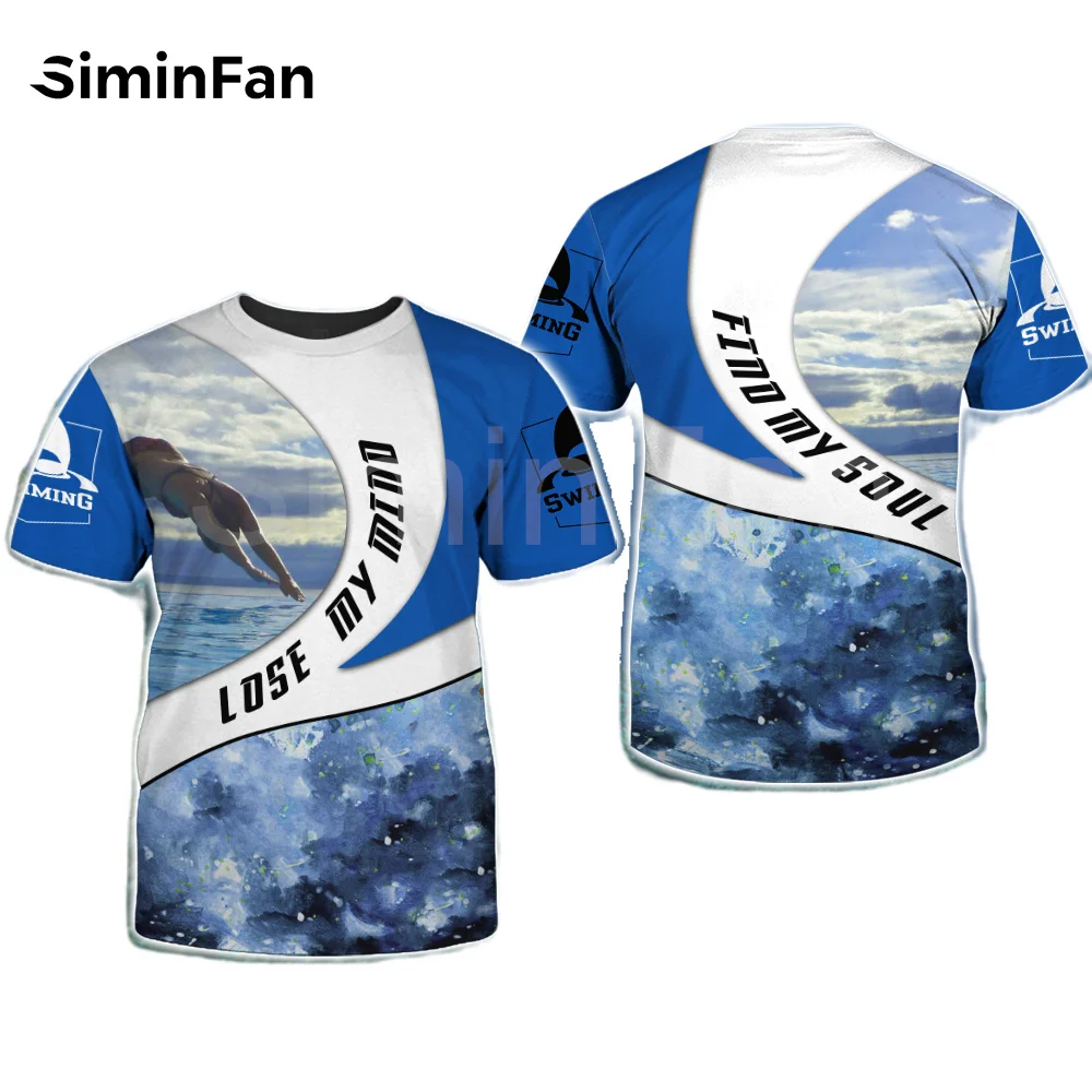 Billiards Jet Skiing Paragliding Volleyball 3D Print Mens Casual T-Shirts Unisex Harajuku Tshirts Summer Tee Sports Women Tops 4