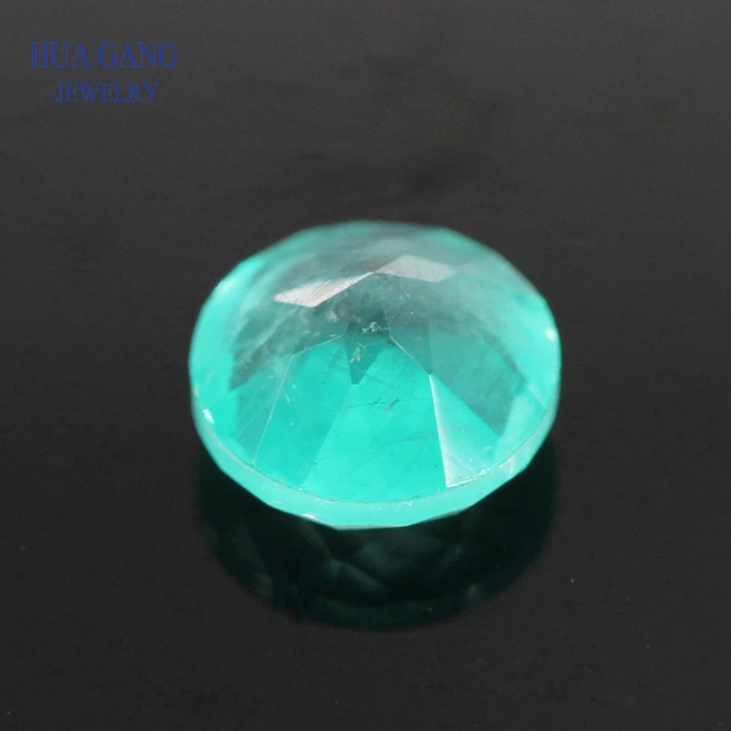 Splicing stone Paraiba Stone Round Shape Spliced Crystal&Glass Gems For Jewelry Making 5mm~12.0mm