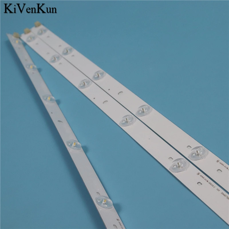 

3PCS Brand New 627mm TV's LED Backlight Strips For Toshiba SVT320AF5_P1300_6LED_REV03_130402 LED TV Bars Bands Rulers Array Tape