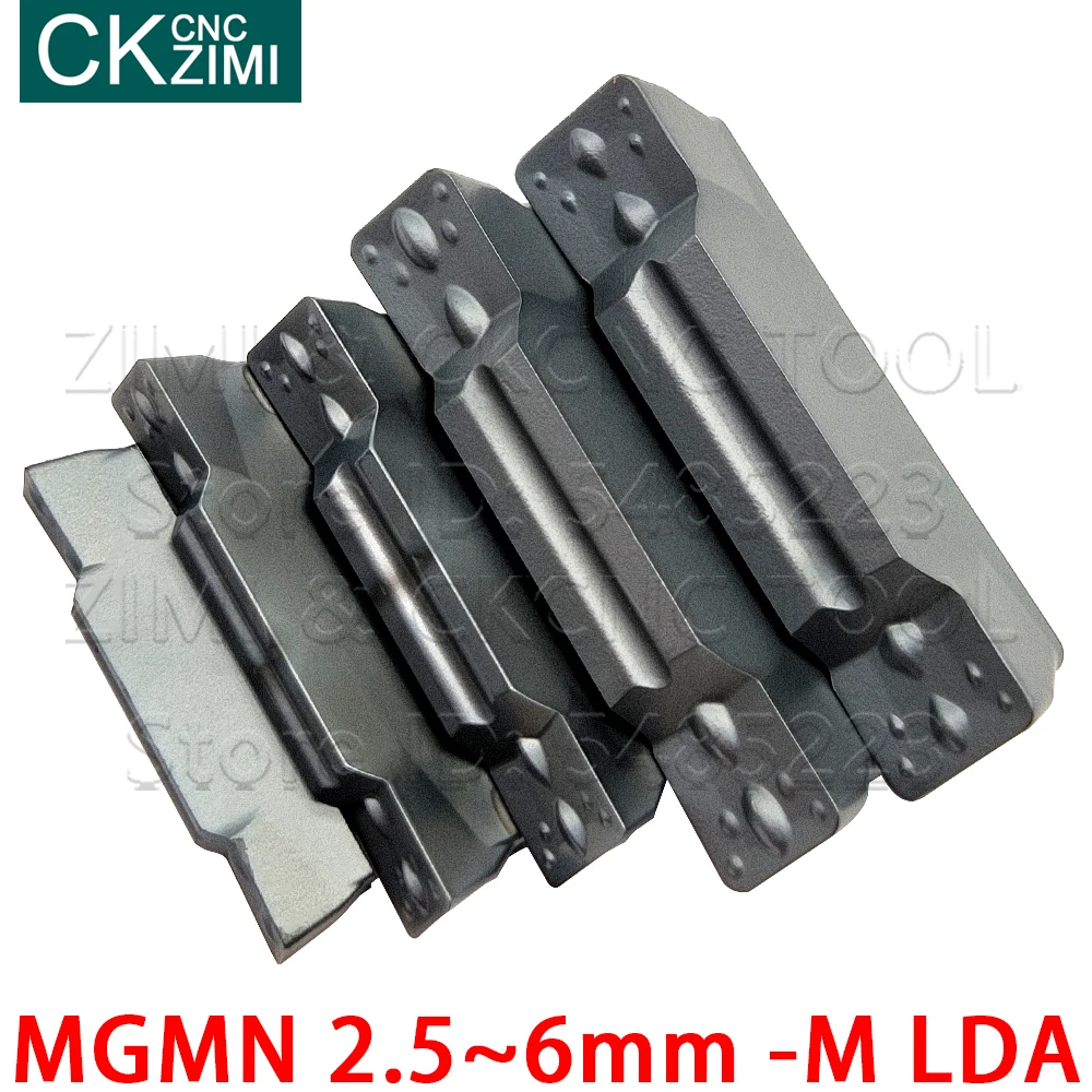 MGMN250 MGMN300 MGMN400 MGMN500 MGMN600 M LDA Karbida Sisipan Memotong Grooving Sisipan CNC Bubut Alat MGMN untuk Stainless Steel