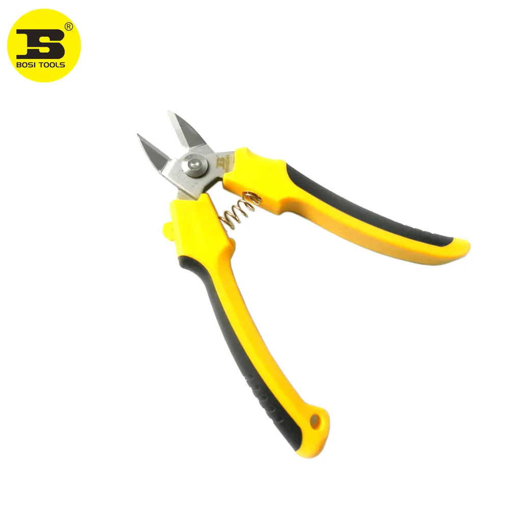 BOSI 7''/175mm Steel Diagonal Wire Cable Plastic Cutter Plier