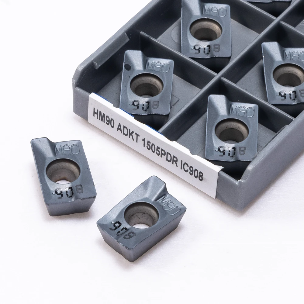 Di alta qualità Sanyinghe HM ADKT 1505PDR IC908 utensile per inserti di fresatura in metallo duro IC908 tornitura esterna originale 10 pz