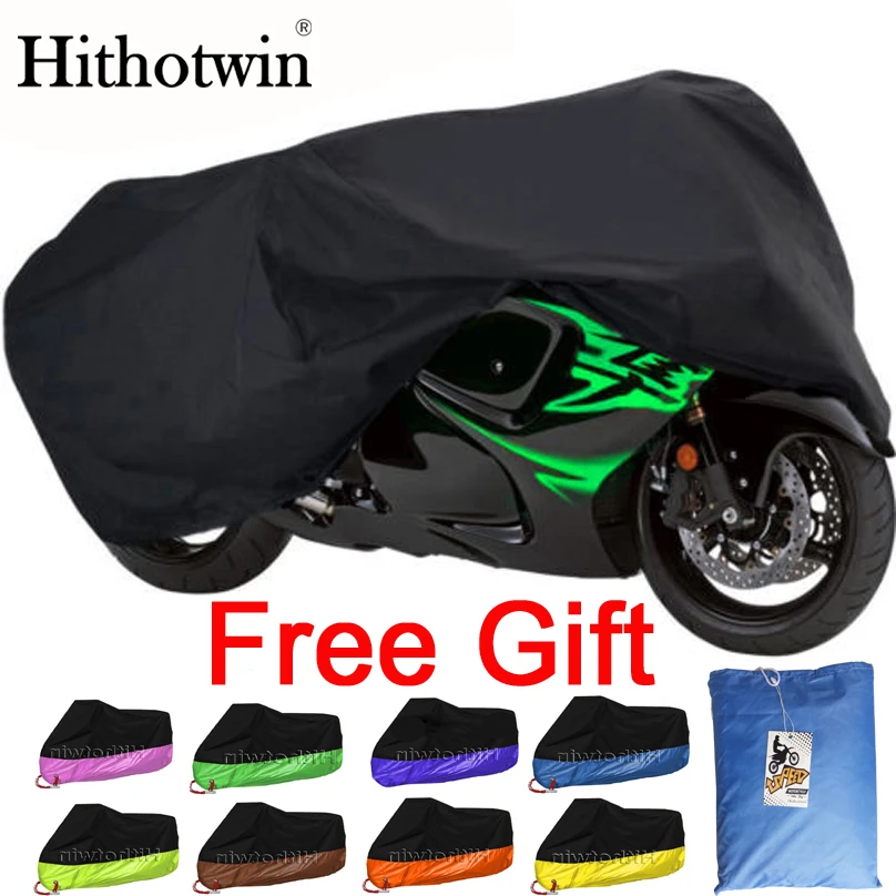 S-4XL Dust Motorcycle Cover Waterproof Outdoor Rain UV Protector Motorbike Black Red Blue Orange Silver green motorcycles covers