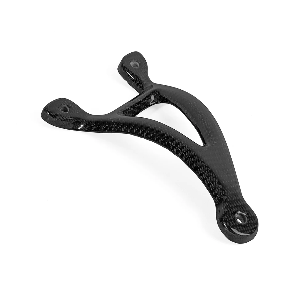 Motorcycle accessories Carbon fiber Exhaust Hanger Bracket for YAMAHA YZF R3 MT 03 2015 2016 2017