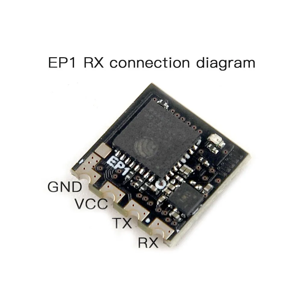 Happymodel ExpressLRS Nano 2.4GHz EP1 RX  With Type Antenna Support for FPV RC Drone