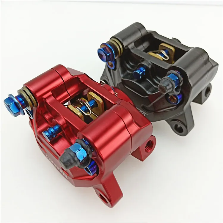 Universal CNC Folamdo Motorcycle Rear Brake Caliper Brake Pump P2x34mm 84mm Mounting For Yamaha Kawasaki Honda Suzuki Modify