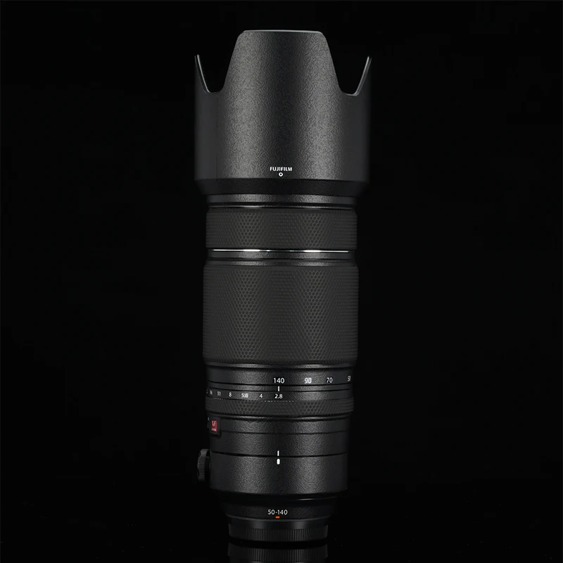 Film Pelindung Lensa untuk FUJIFILM XF50-140mm F2.8 Film Bungkus Stiker Stiker Kulit Lensa Casing Pelindung Antigores