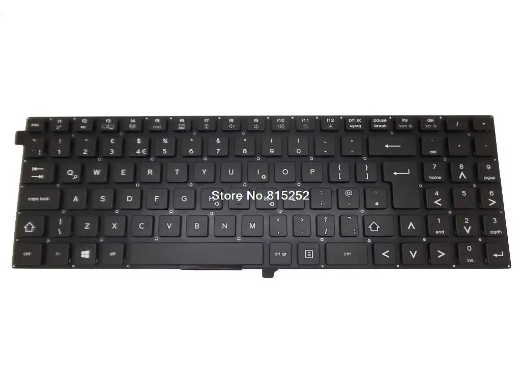 Laptop Keyboard For ADVENT Torino X100 X200 X400 X500 X600 X700 Z100 Z200 United Kingdom UK Black Without frame New