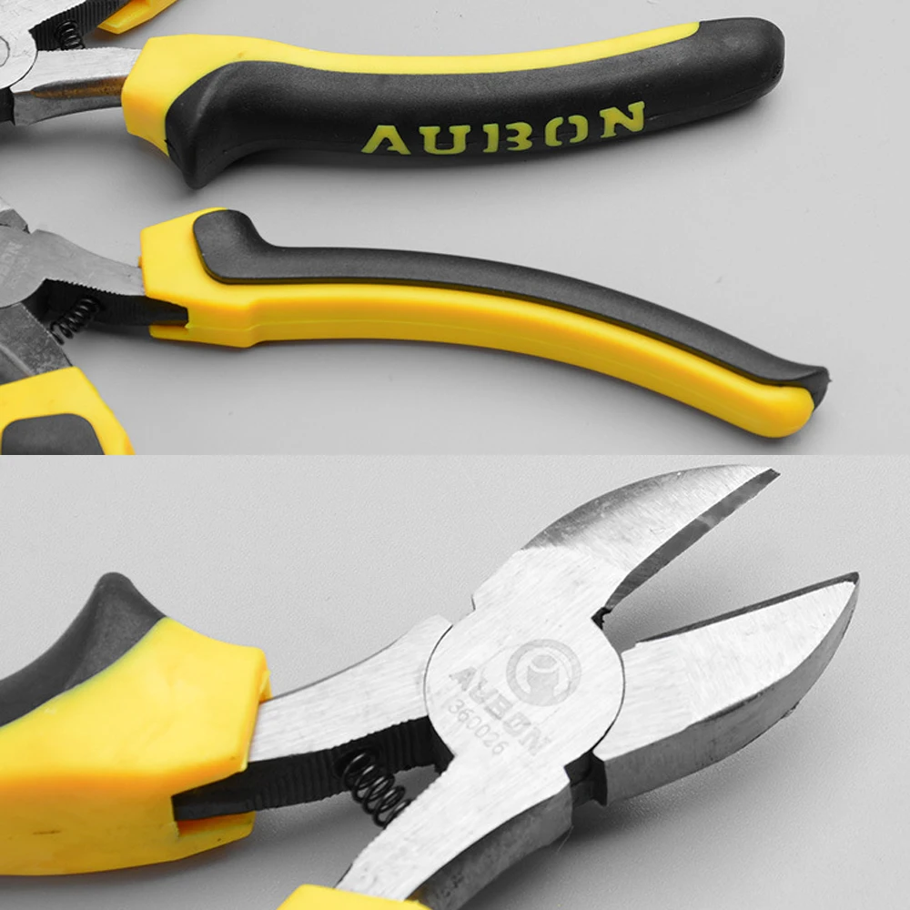 Cutting Pliers Diagonal Cutter Round Jaw Micro Beading Pliers Electrical Wires Cutters 6\