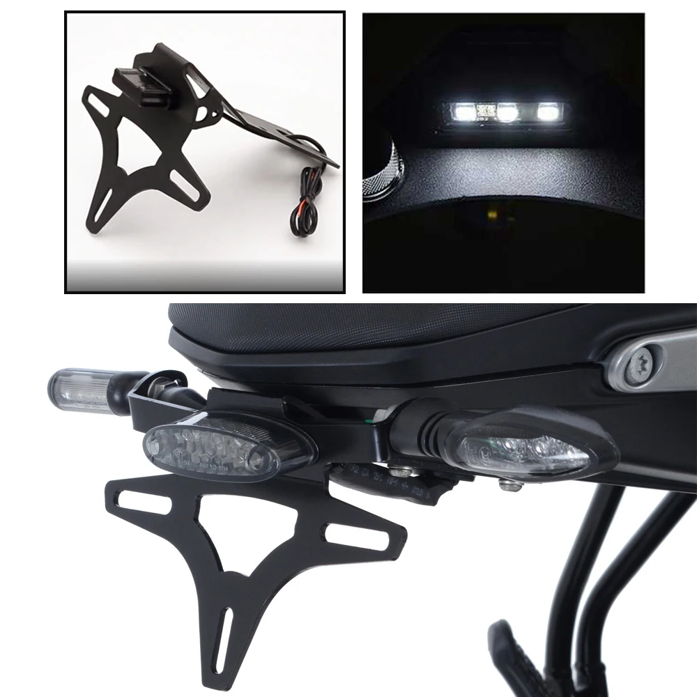 

For KTM Duke 890 License Plate Holder Bracket LED Light Tail Tidy Fender Eliminator for DUKE890 2020 2021 Motorcycle Accessories