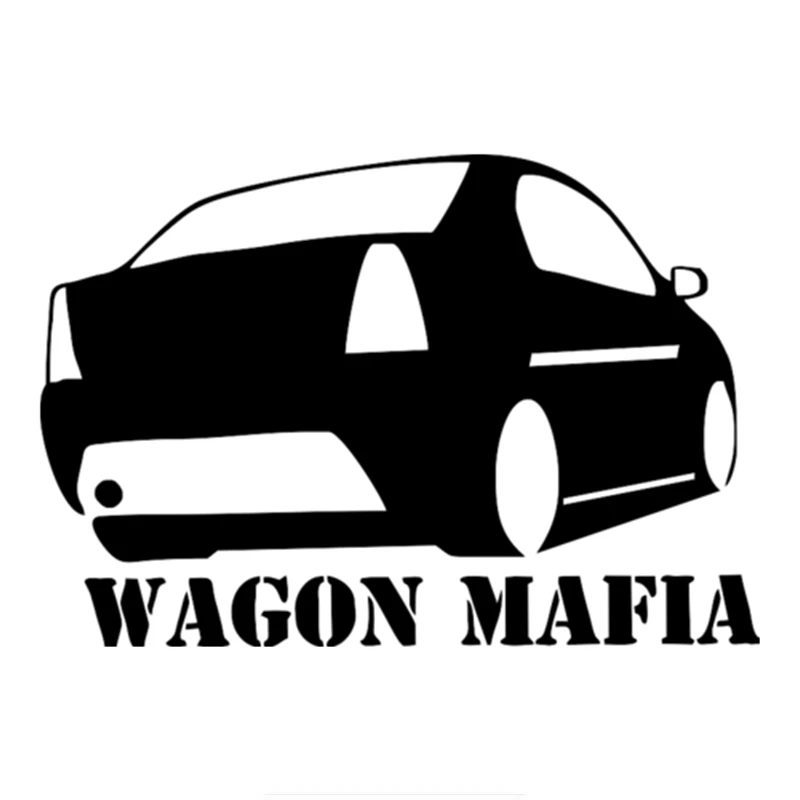 Three Ratels TZ-760 12*17.5cm 1-5 Pieces WAGON MAFIA For Renault Logan Car Sticker Car Stickers Removable