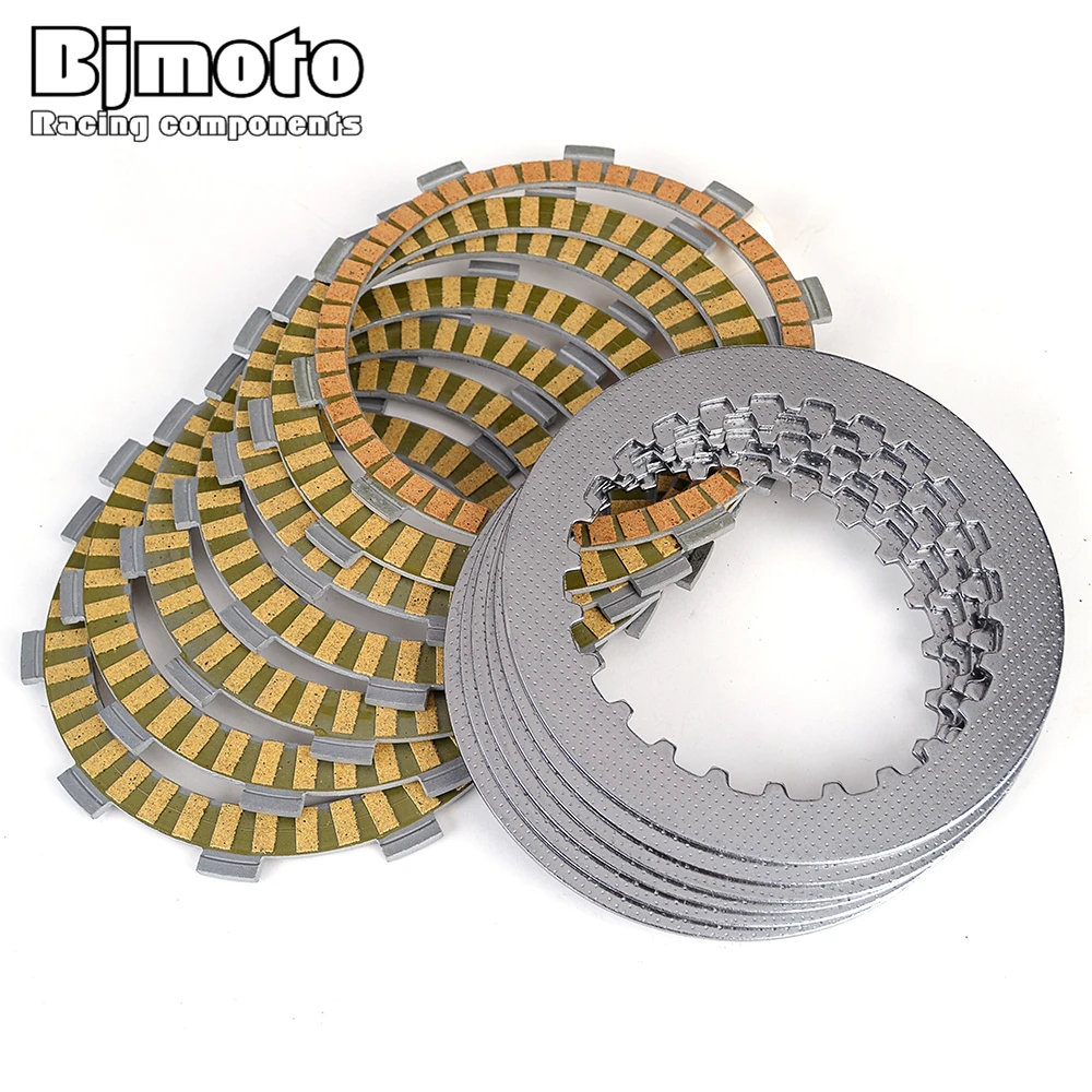 for Honda CB500R CBF500 CB 500R CBF 500 CBR400RR MC29 XL600V Transalp VT600 VT600C NV600 Shadow 600 VLX Clutch Friction Plates