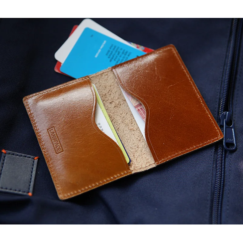 LANSPACE men card holder fashion card id holders brand men wallets