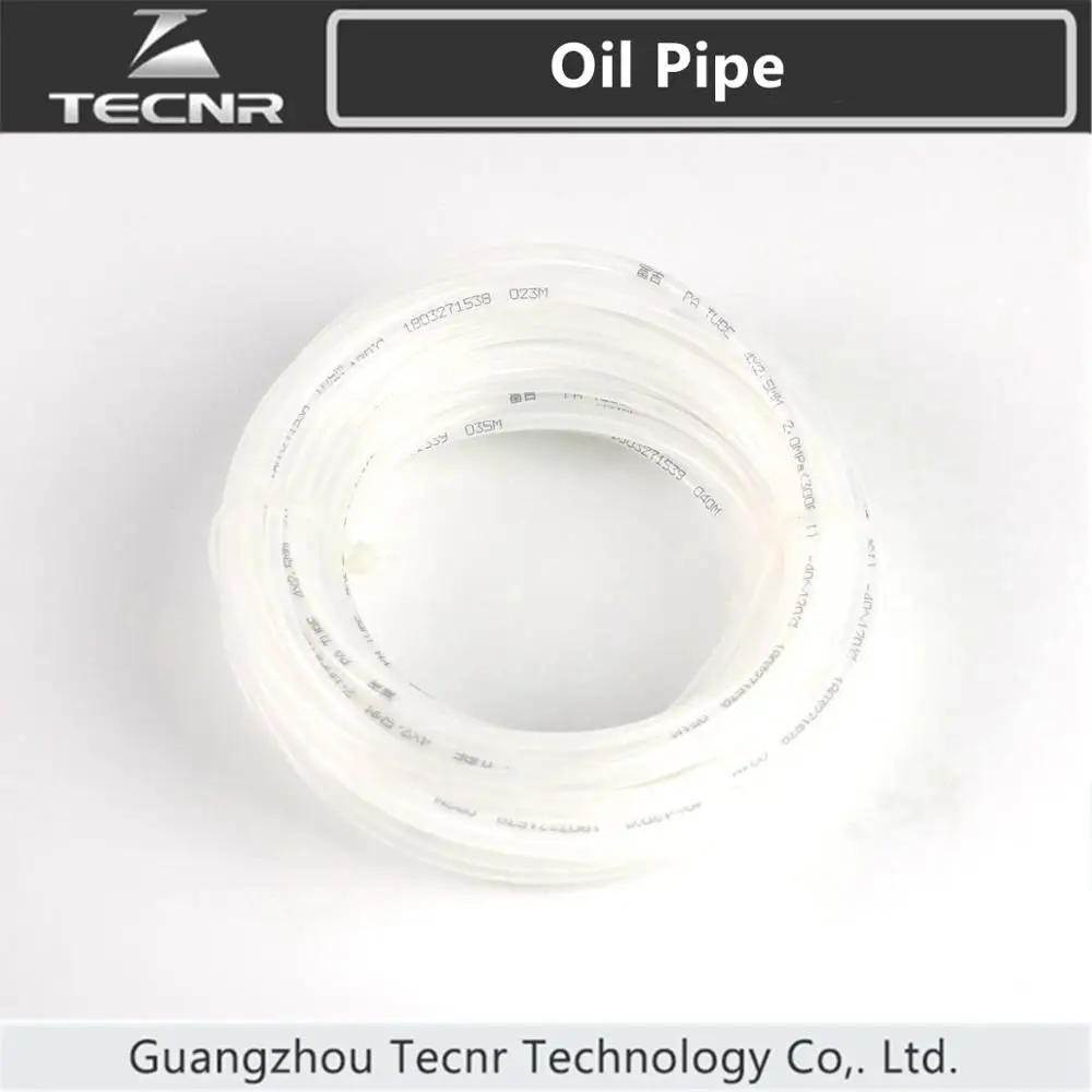 PA nylon pipe 4mm CNC machine tool oil pipe transparent high pressure resistant plastic gas pipe