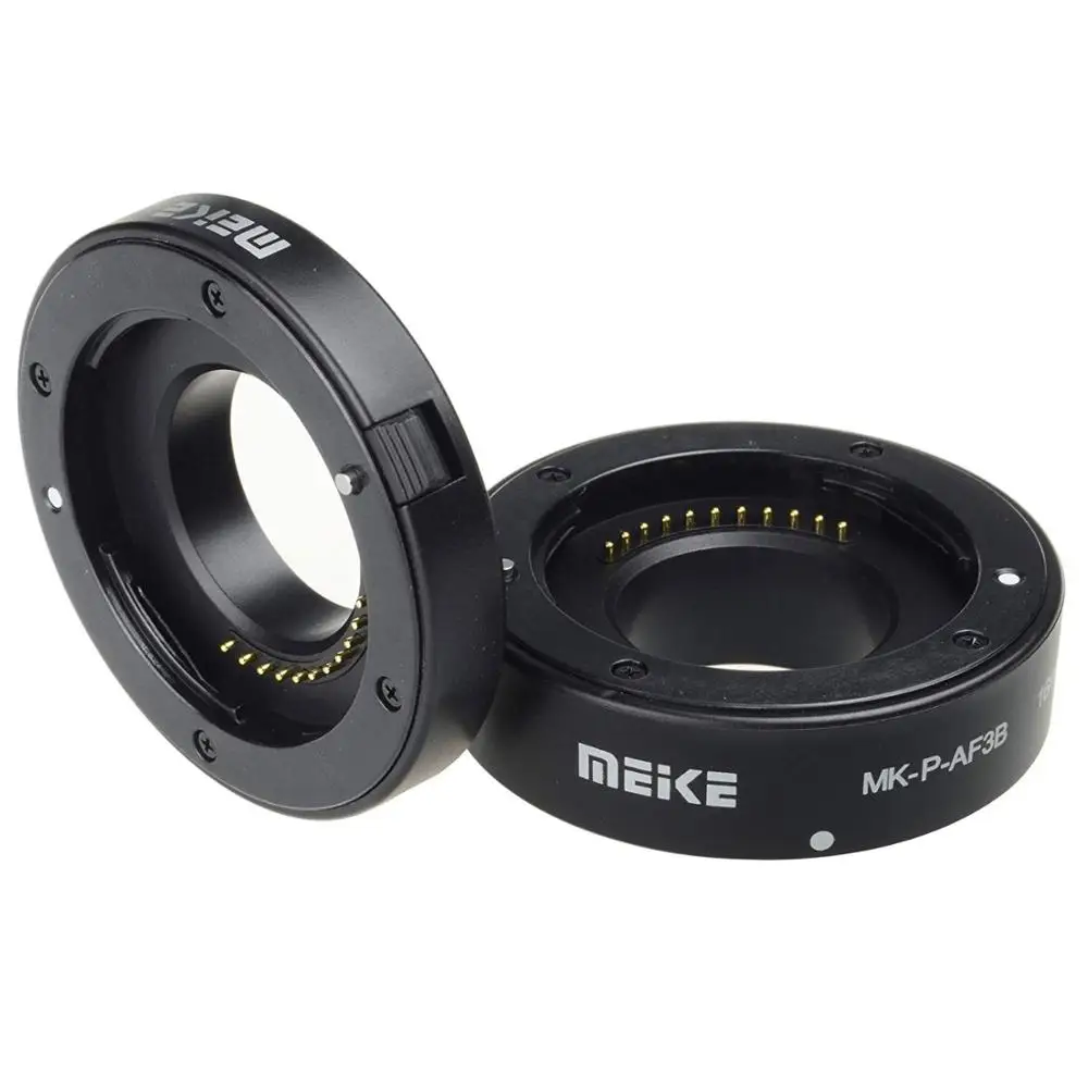 Meike Mcoplus Macro MK-P-AF3-B Auto Focus Extension Tube Ring DSLR For Panasonic Olympus Lumix Micro 4/3 System Camera E-M5 GX1