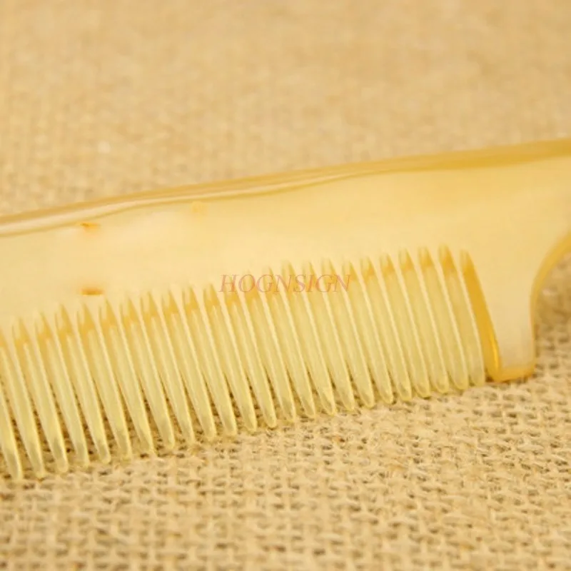 Natural Horn Comb Hairbrush Tail Pick Hair Distribution Road Child Tie Scorpion Combs Hairdressing Supp tail comblies