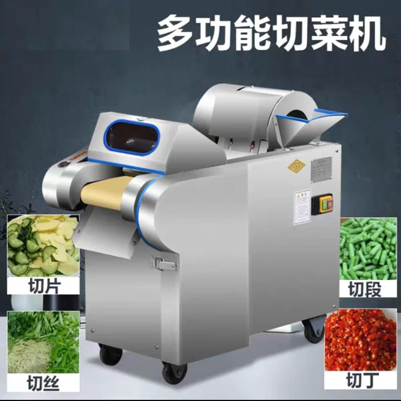 Multifunctional Vegetable Cutter Commercial Lemon Potato Slicer Stainless Steel Kitchen Appliances Cut Into Sections Machine