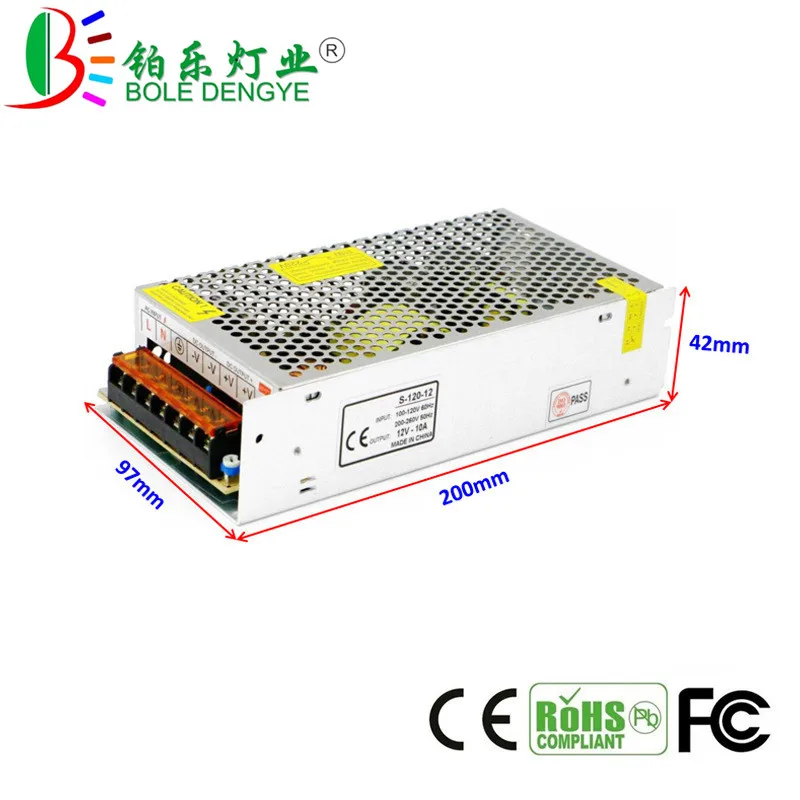 LED Power Adaptor Pencahayaan Transformator AC 100V-240V untuk DC 5V 12V 24V Switching power Supply 1A 2A 3A 5A 10A 20A 30A LED Driver