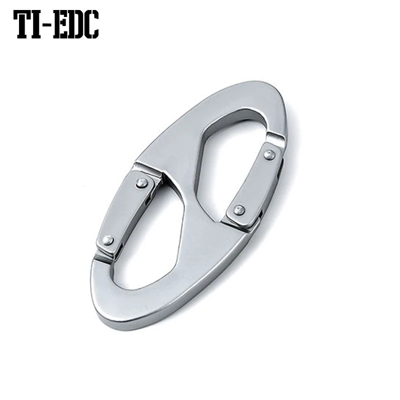 Aluminum Alloy 8 Carabiner High Quality Durable Buckle Hook Carabiner Outdoor Gadget Backpack Accessories