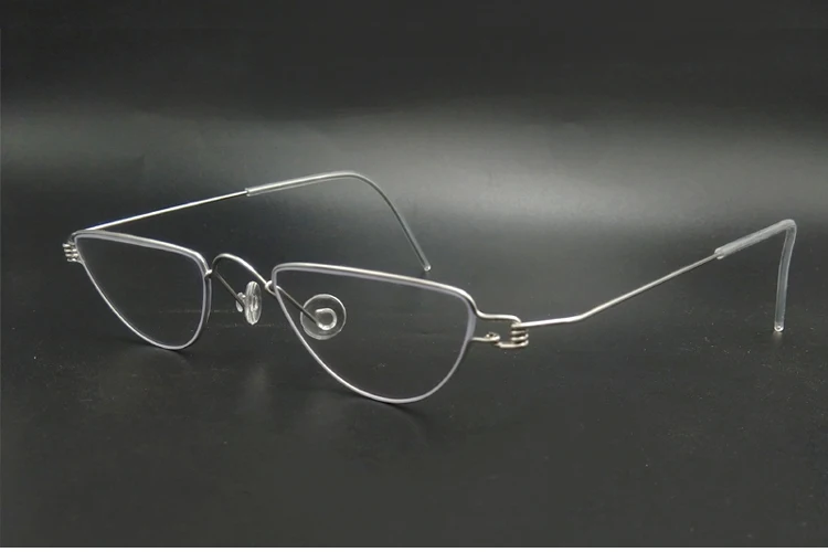 Wizard Albus Dumbledore Lesebrille, dreieckig, Anti-Blau, verschreibungspflichtig, optisch, für Myopie, handgefertigt, schraubenlose Brille +1+2 – Detail 3