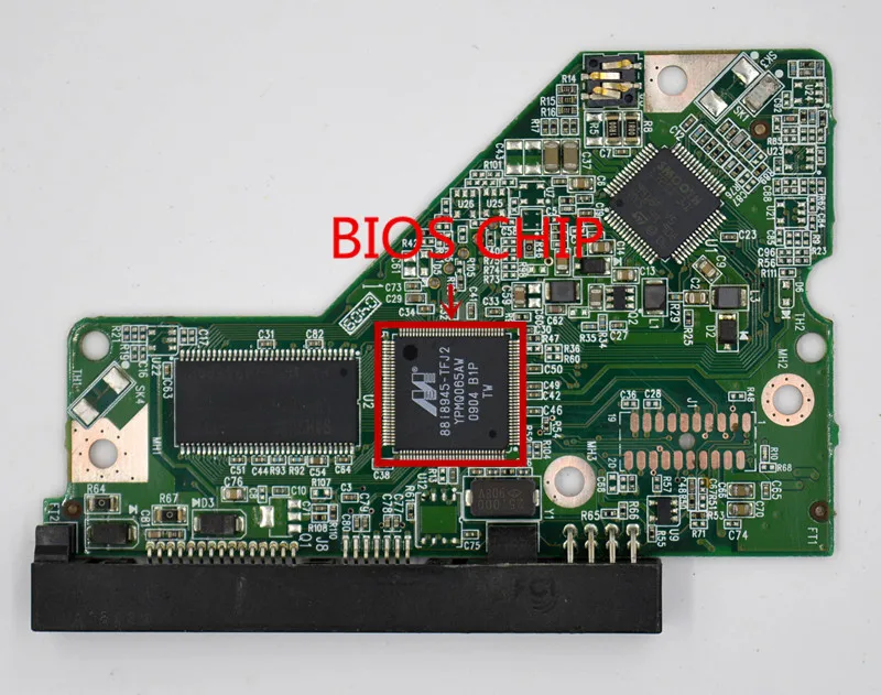 HDD PCB / Logic Board / 2060-701640-000 REV P1  / 2061-701640-E00 , 2061-701640-A00 / WD10EADS,WD10EAVS,WD10EVVS