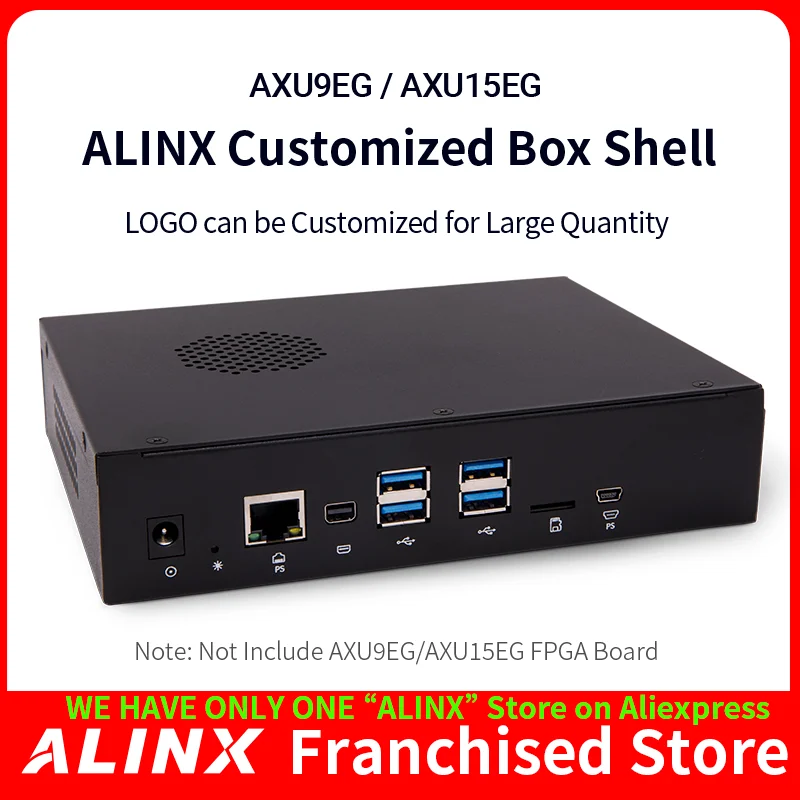 ALINX Customized Computing Box Shell for Xilinx Zynq MPSOC AXU9EG/AXU15EG Non-FPGA Board