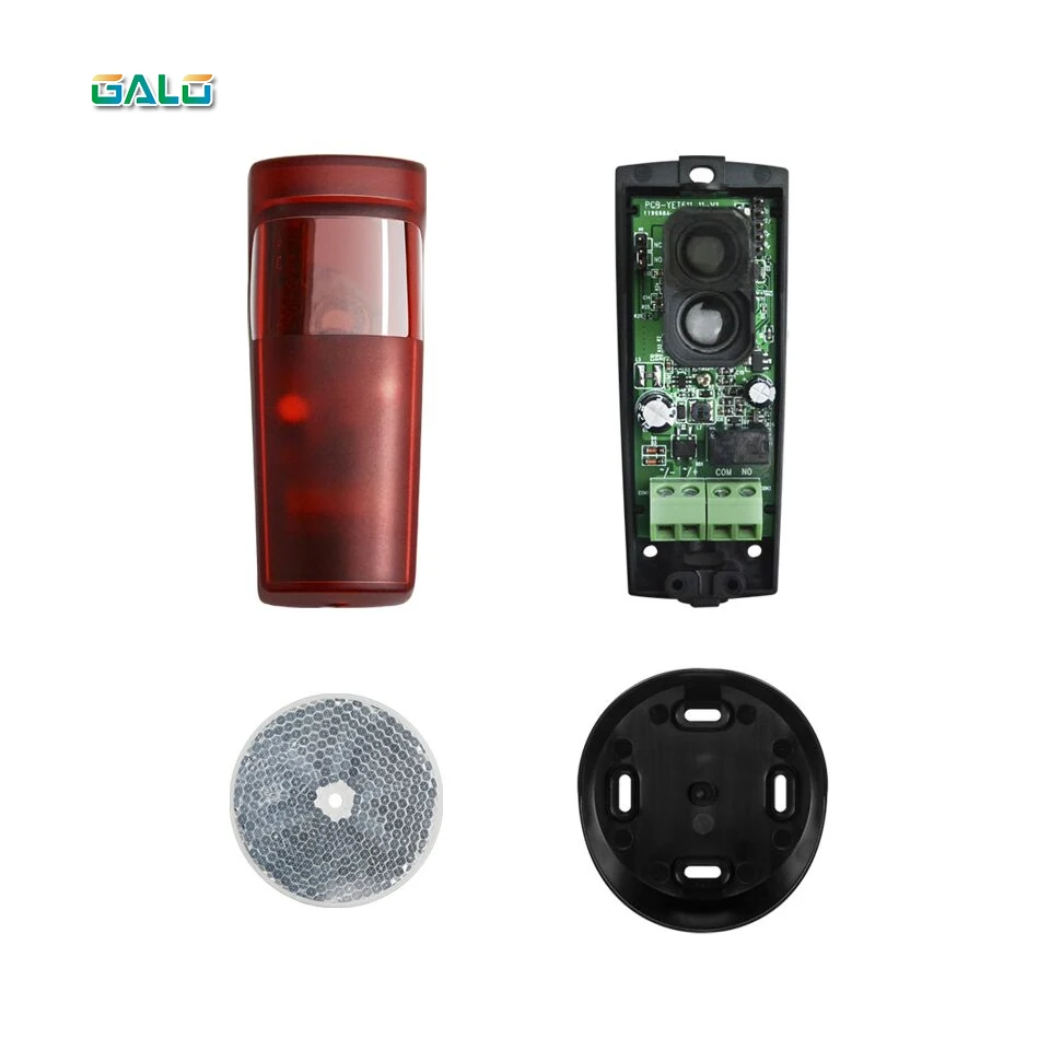 New Sliding Garage Door Gate Opener Infrared Beam Reflective Photocell for Electrical Gate Photoelectric Switch Door Photocells