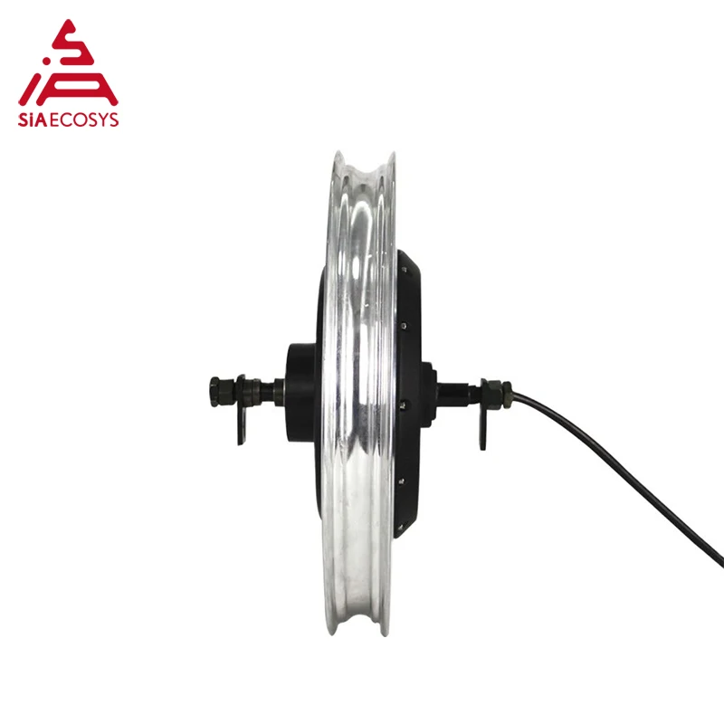 QS Motor 17*1.6 Inch 2000W 72V 70km/h Electric Hub Motor with Programable Controller kits for Motorcycle