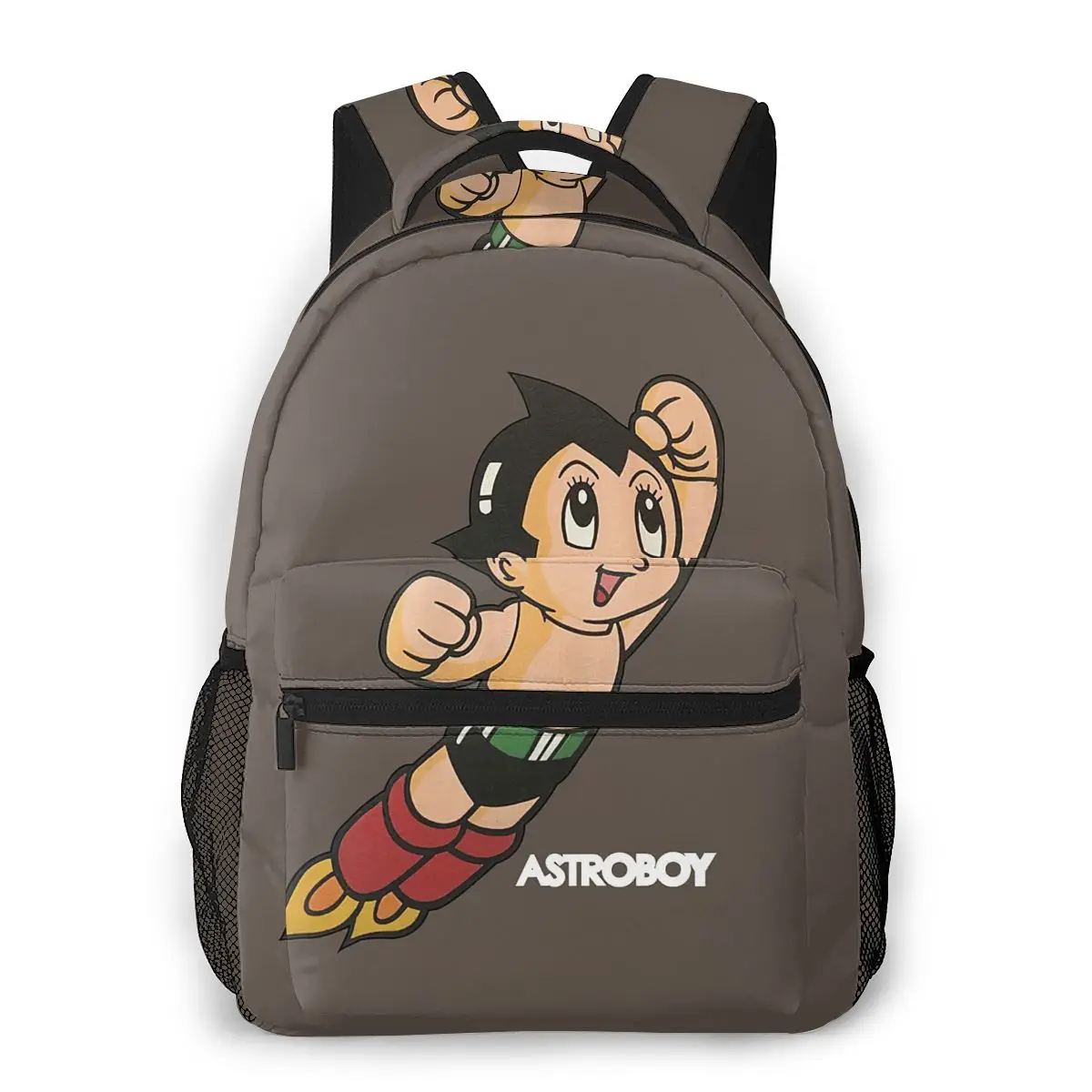 Astroboy ransel untuk anak laki-laki dan perempuan, tas punggung bepergian untuk remaja sekolah