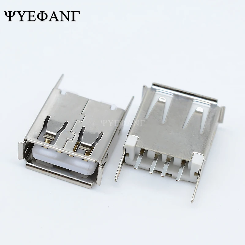 10 USB-A pçs/lote 2.0 Looper Tomada USB Conector do Tipo Fêmea 13.7 MILÍMETROS