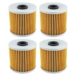 1/2/4pcs Motorcycle parts Oil Filter for Kawasaki KL250 KL600 KL650 Tengai 650 KLR250 KLR600 KLR650 Camo KLR 650 KLX650 KLX650R