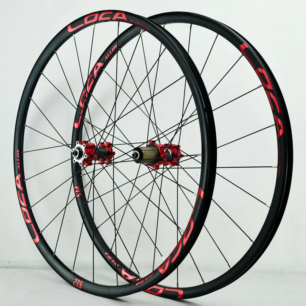 MTB Wheelset, 26, 27.5, 29er, 700C Rims, 24 Holes, Straight Pull Disc Brake, Sealed Bearings QR 9x100 10x135mm