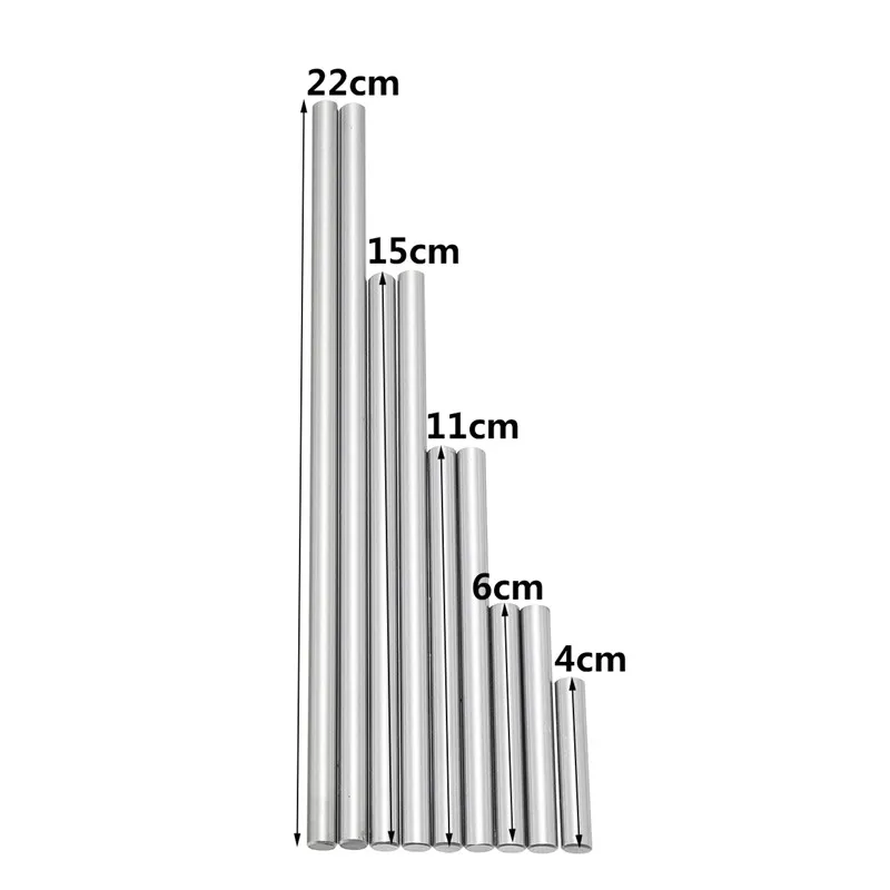 Conjunto de Pinos Ejetores de 7.4 mm Peças para Empurrar Alta Dureza Especificações Completas Peças de Máquinas-ferramentas Pinos Ejetores