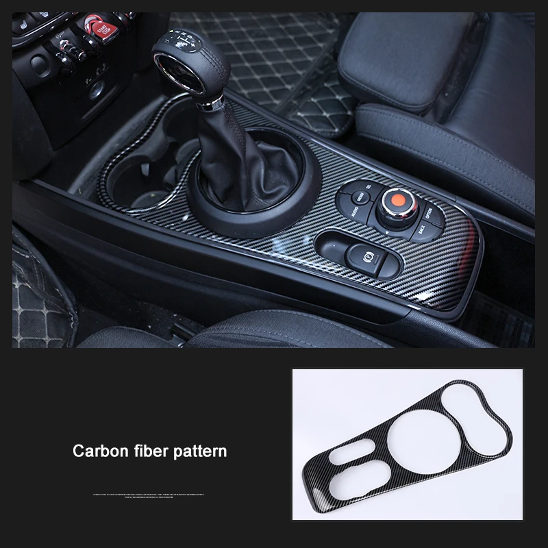 

Auto Gear Shift Panel Cover Modification For MINI COOPER F60 Countryman Central Control Decorative Shell Car Sticker Accessories