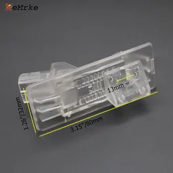EEMRKE 자동차 백업 카메라 브래킷 Lada XRAY 2015 2016 2017 2018 2019 BA3 Xray 번호판 조명 하우징 마운트, Lada XRAY