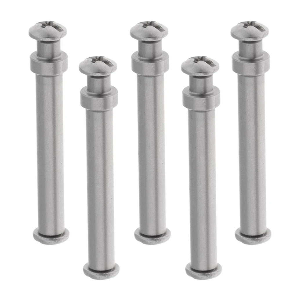 5x Fishing Reel Shaft Repair Tool Fishing Handle Knob 3cm/1.2 inch Stainless Steel Fishing Reel Shaft Rod Long Bar Tool