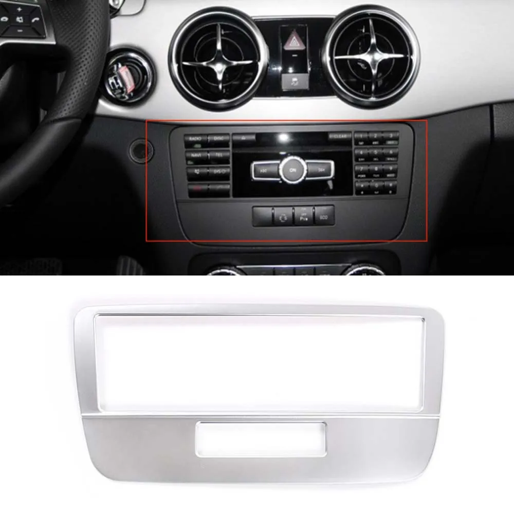 

Для Mercedes Benz GLK 2013 2014 2015 автомобильный Голосовой режим панель Крышка рамка наклейка интерьер автомобильный аксессуар Стайлинг