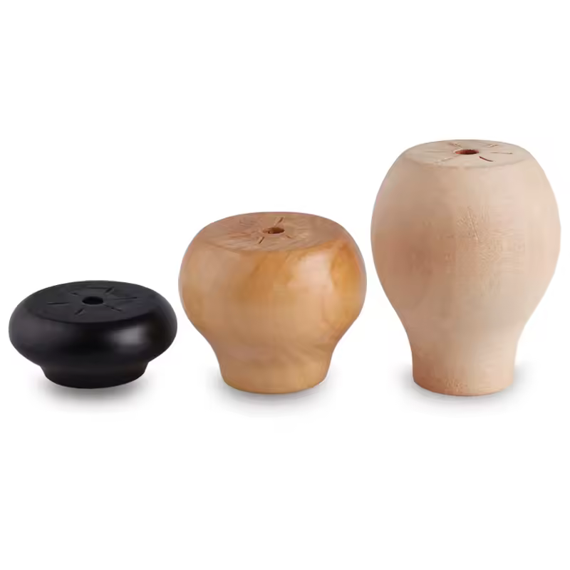 Solid Wood Furniture Heighten Legs Sofa Stool Increased Pad Bed TV Cabinet Coffee Table Round Heighten Feet Furniture Parts - Image 2