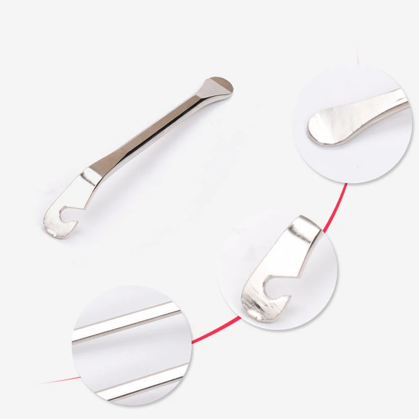 1PC Metall Fahrrad Reifen Wechsler Rad Hebel Entferner Reparatur Hebeln Werkzeug Fahrrad Reifen Reifen Hebel Reparatur Opener Breaker