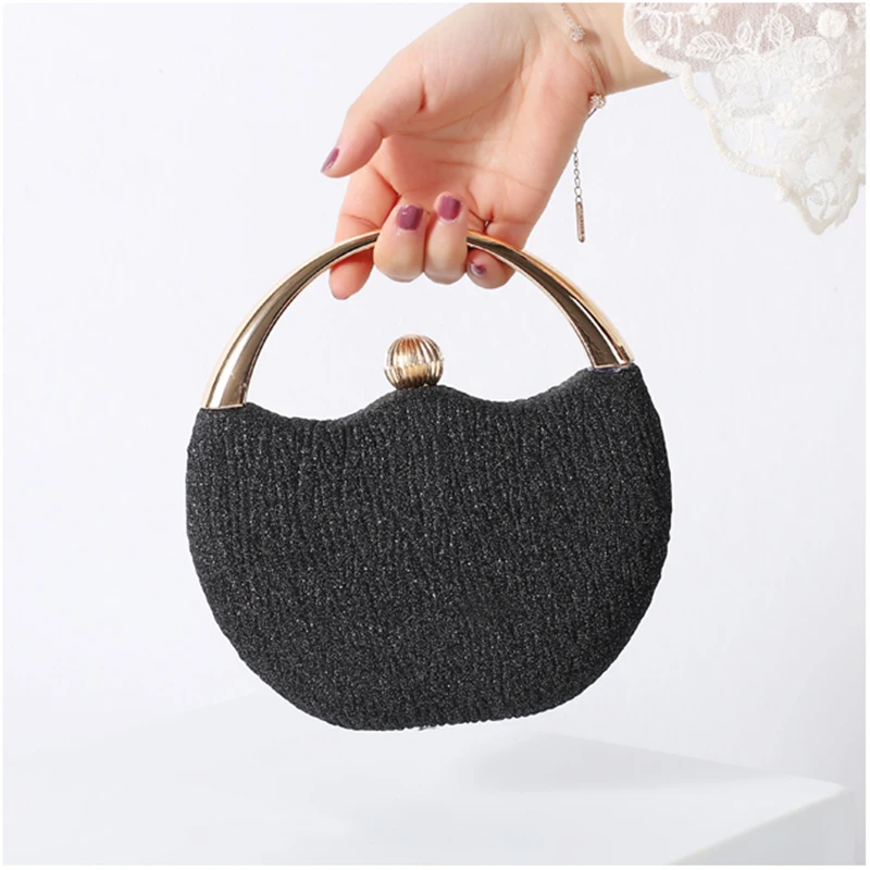 Women\'s Wedding Clutch Evening Bag Small Female Handbag Luxury Wedding Bridal Purse Chain Party Shoulder Bag ZD1558