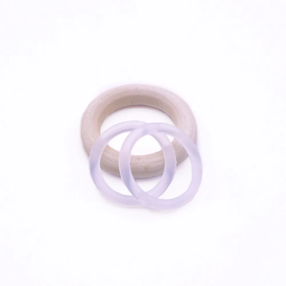30 Stück transparenter, klarer Silikon-Schnullerring MAM-Adapter O-Ring in Lebensmittelqualität – Detail 11